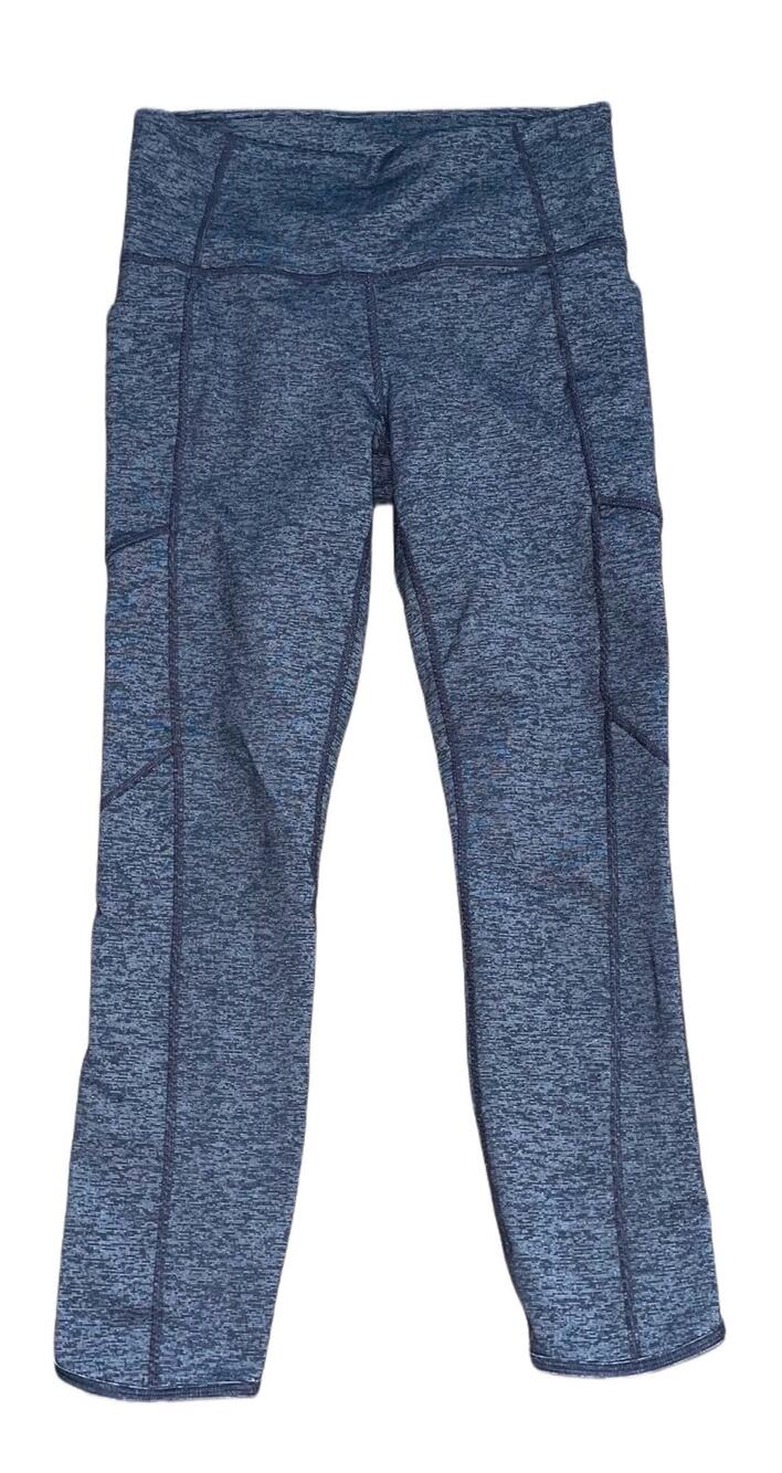 Athleta High Rise Chaturanga Capri Crop Leggings Gray Size Small